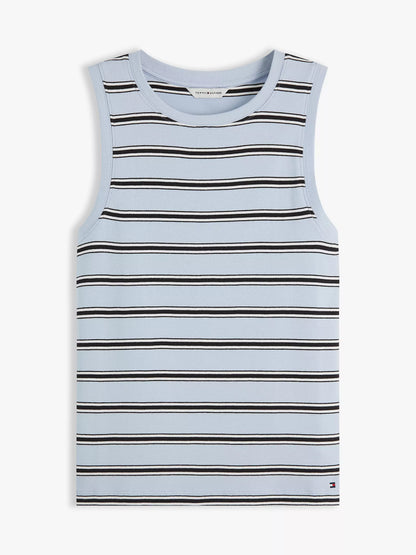 Breeze Blue / Black Stripe