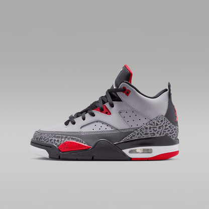 Cement Grey/Black/Fire Red/White 3