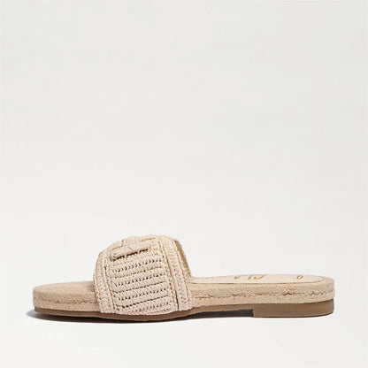 Natural Beige Faux Raffia