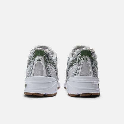 Grey Matter With Dark Alpine Green And Reflection