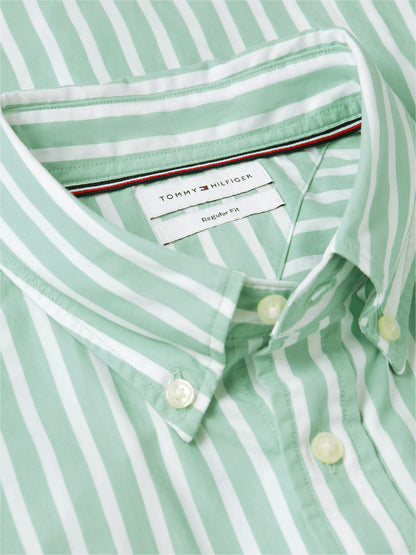 Cut Grass/White Stripe
