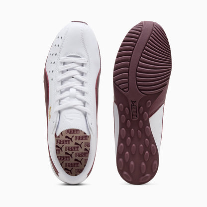 PUMA White-Eggplant