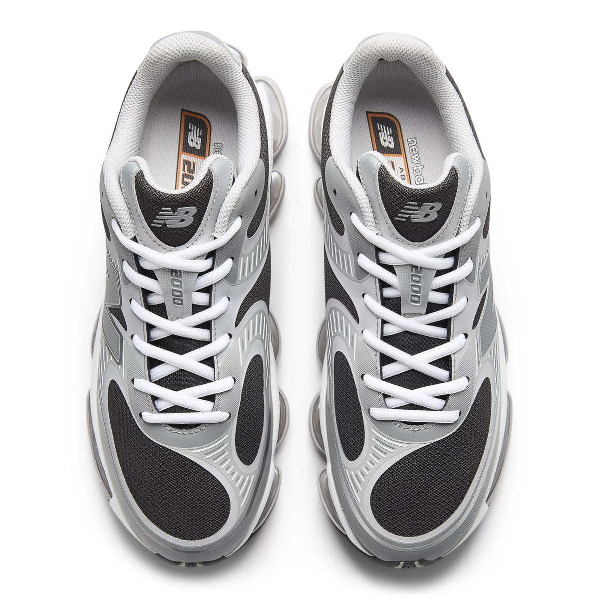 Silver Metallic With Faded Black
