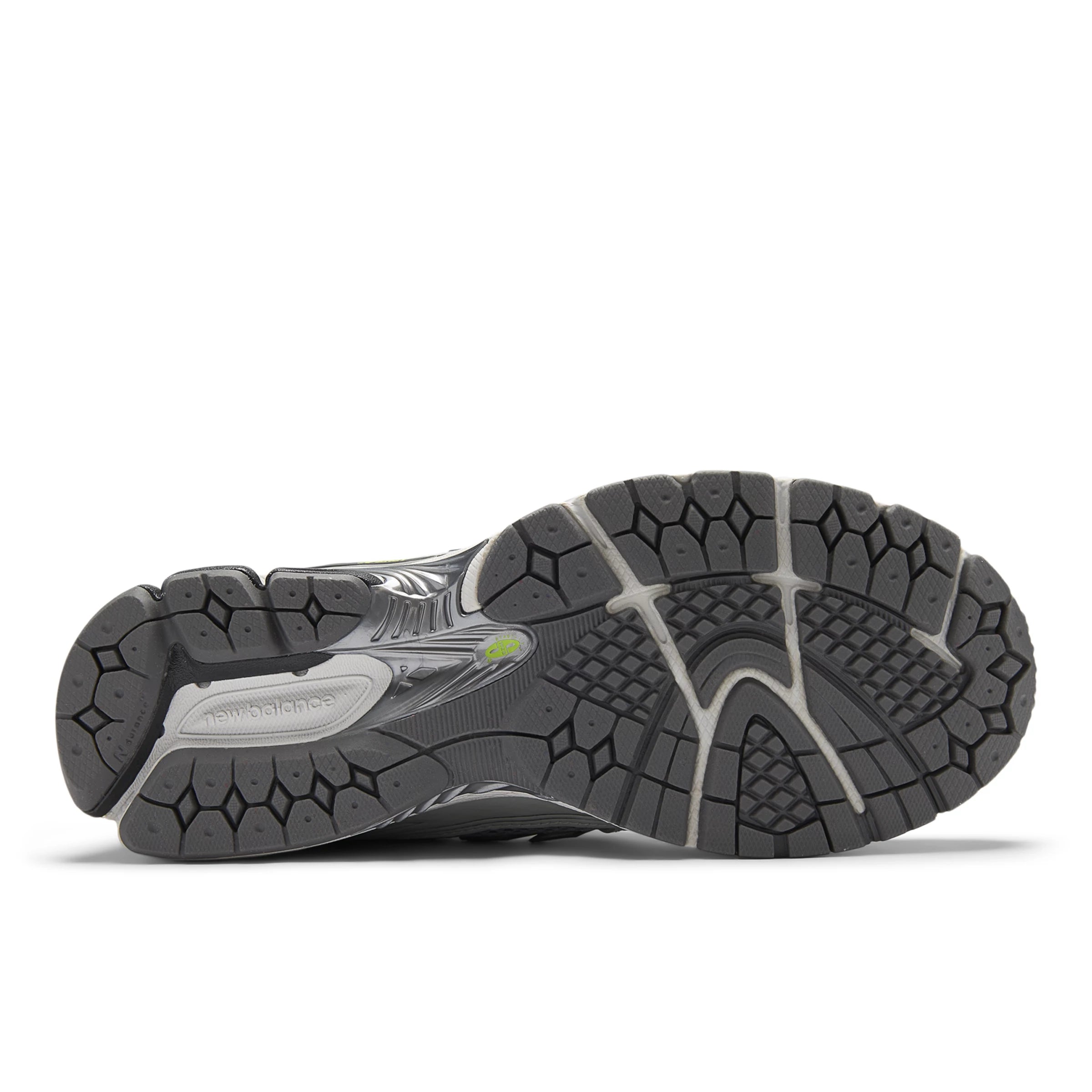 Light Silver Metallic With Alkaline Green