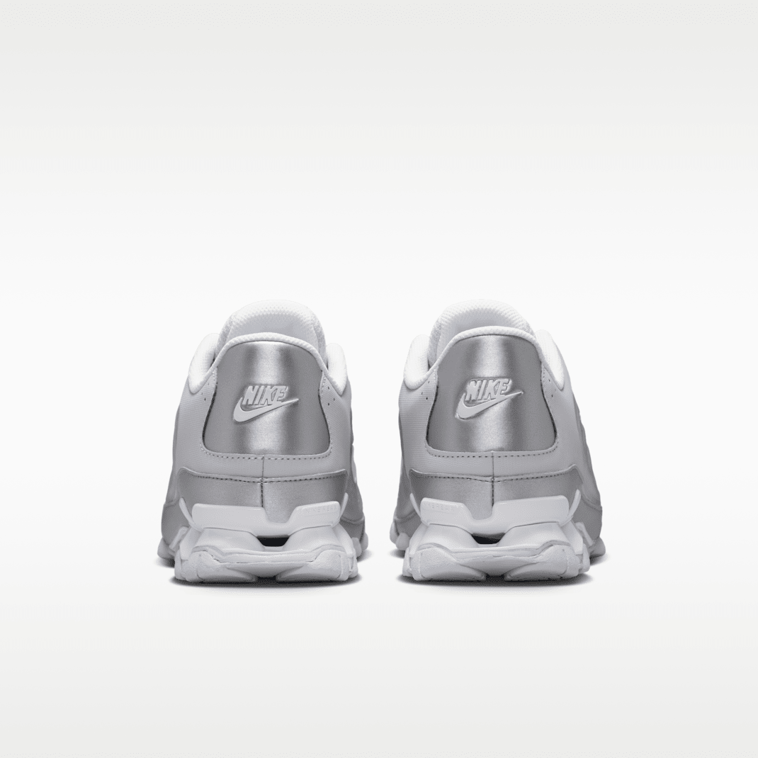 Metallic Silver/Geyser Grey/White