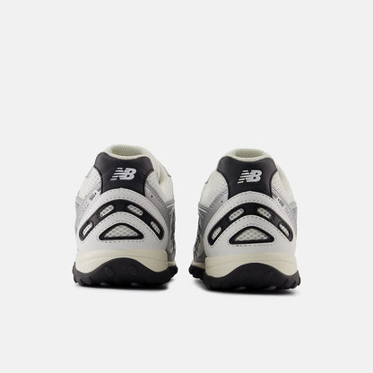 Silver Metallic With Black
