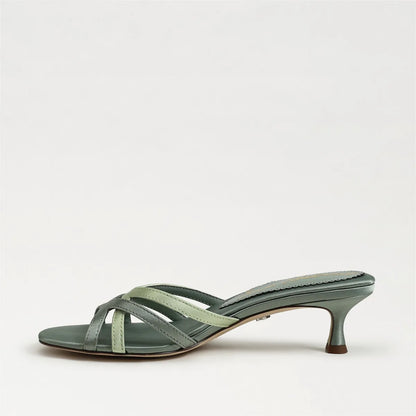 Sage Sky Satin Fabric