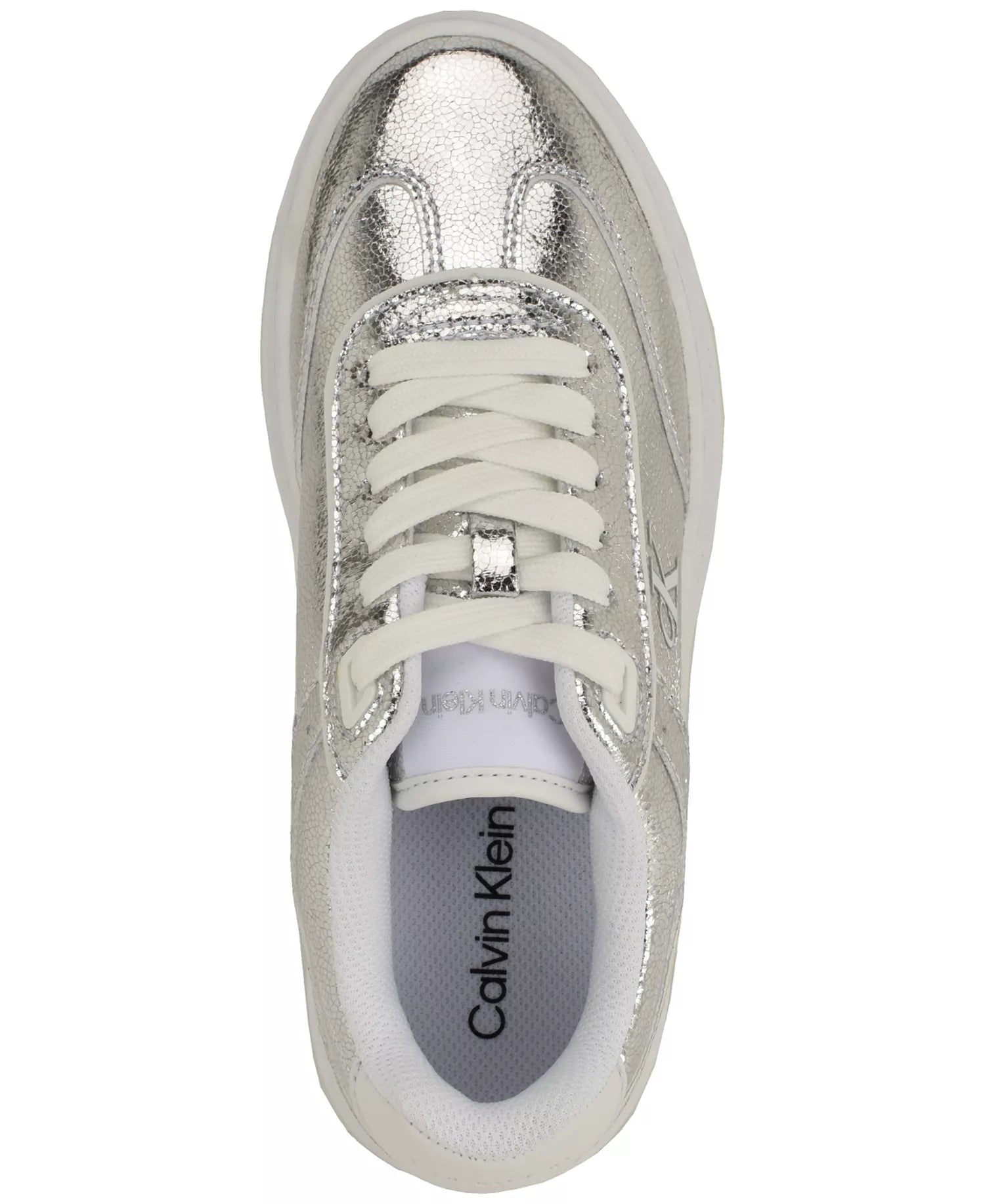 Silver/White