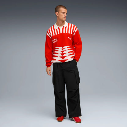 Red Fire-Frosted Ivory