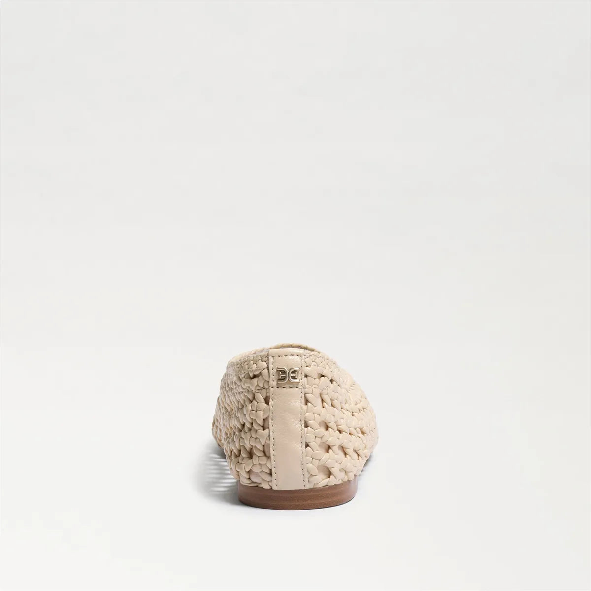 Ivory Woven Leather