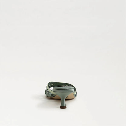 Sage Sky Satin Fabric