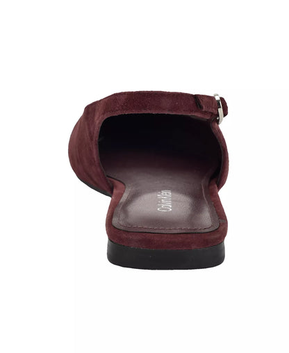 Dark Red Suede