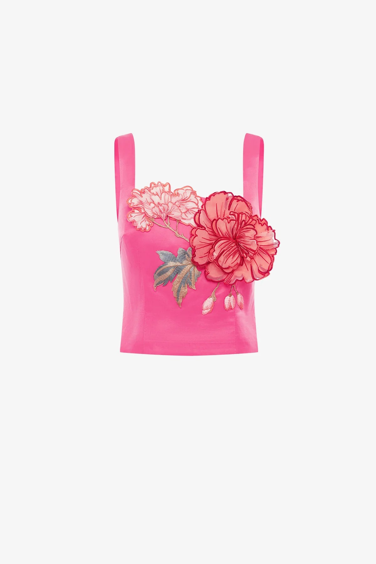 Peony Print in Fuchsia 2