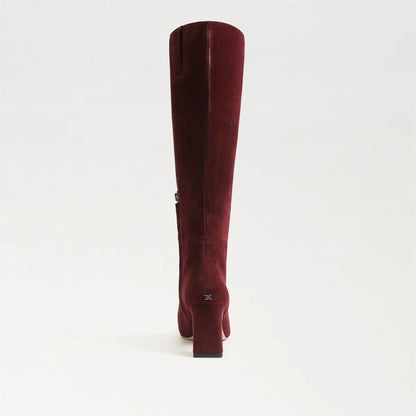 French Burgundy Suede