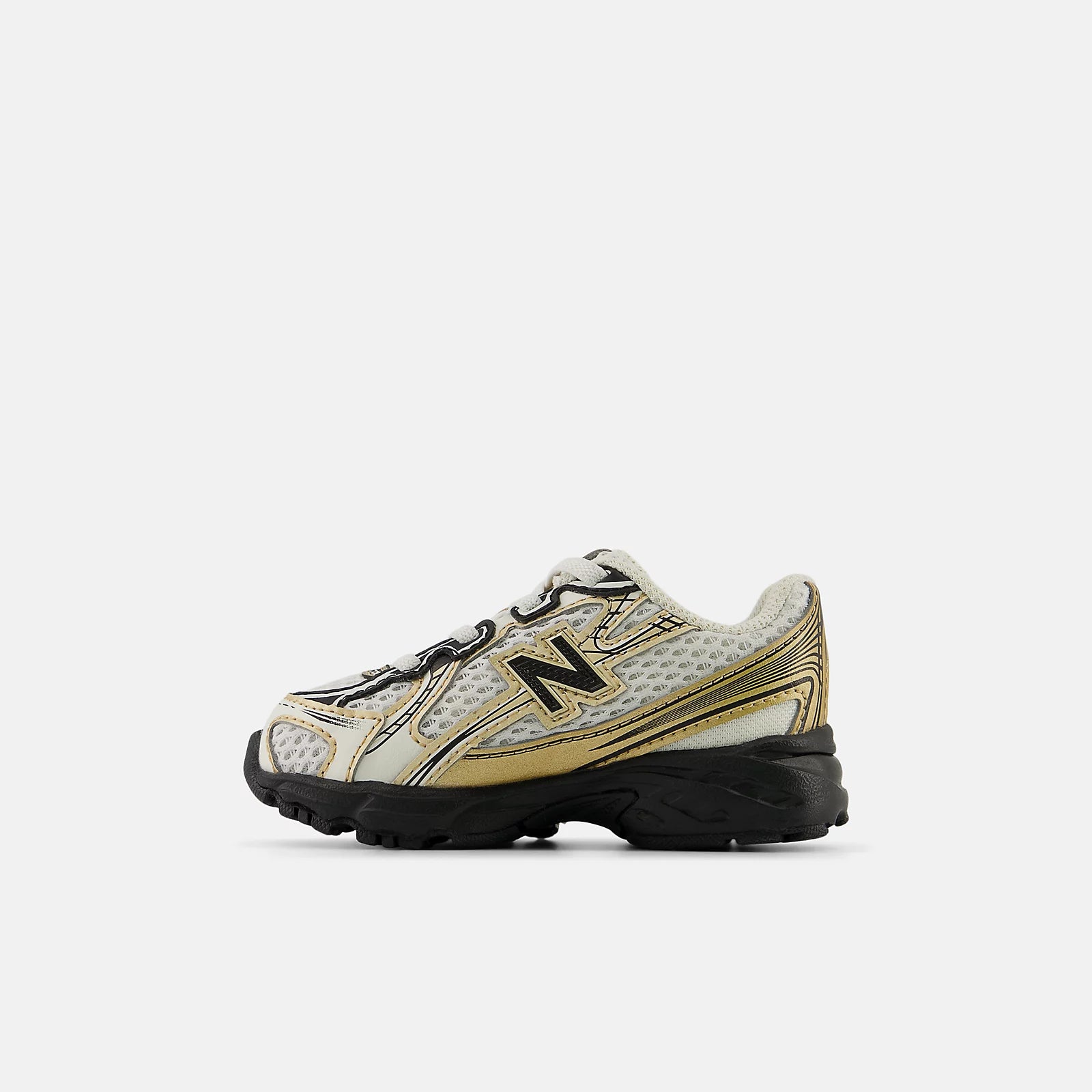 Sea Salt With Black And Gold Metallic