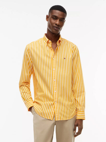 Orange Flash/White Stripe
