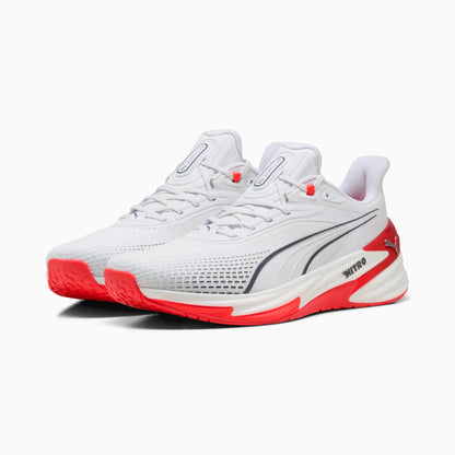 PUMA White-Ultra Red-Inky Depths