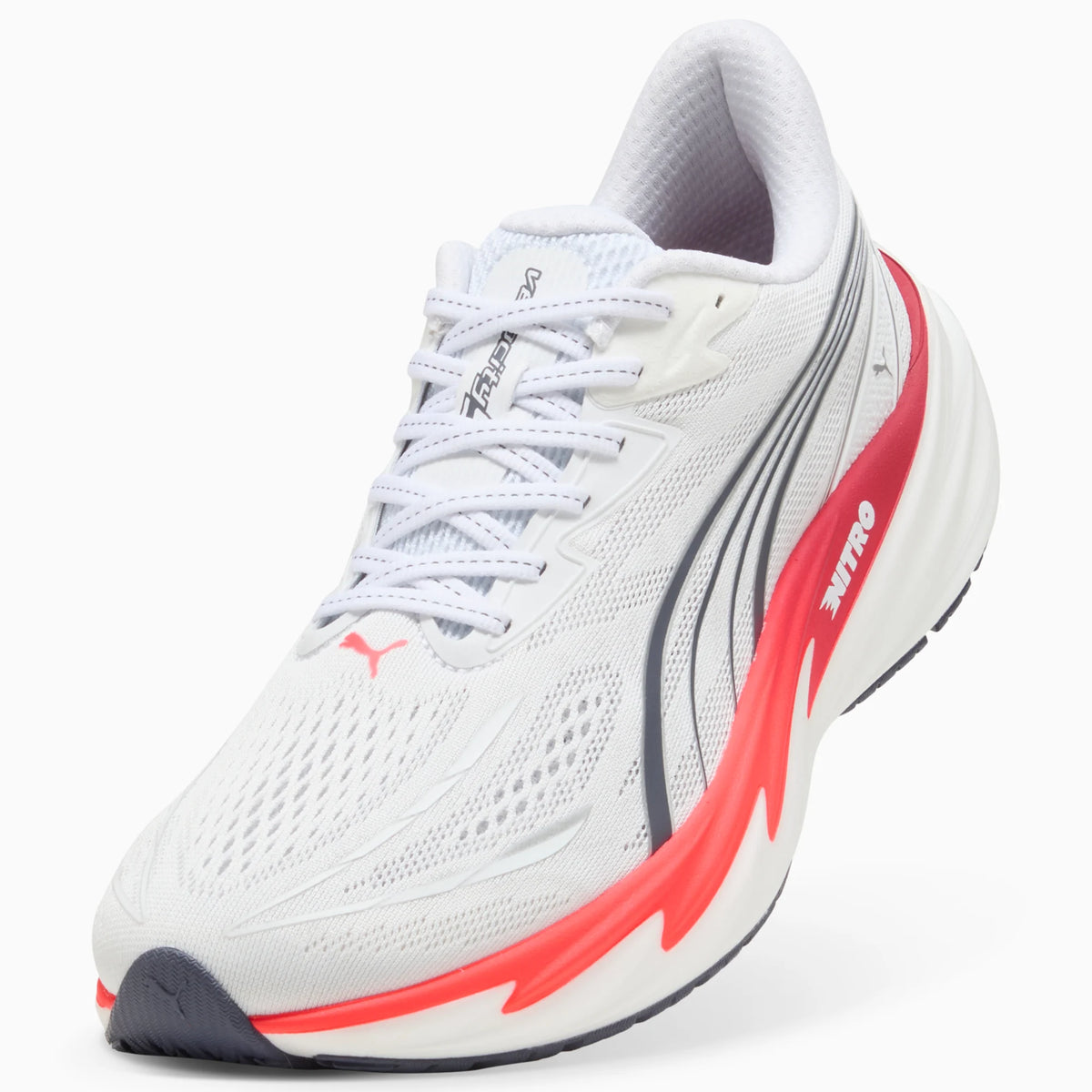 PUMA White-Ultra Red