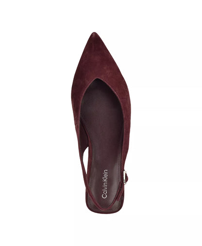 Dark Red Suede