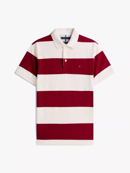 Rouge/White Stripe