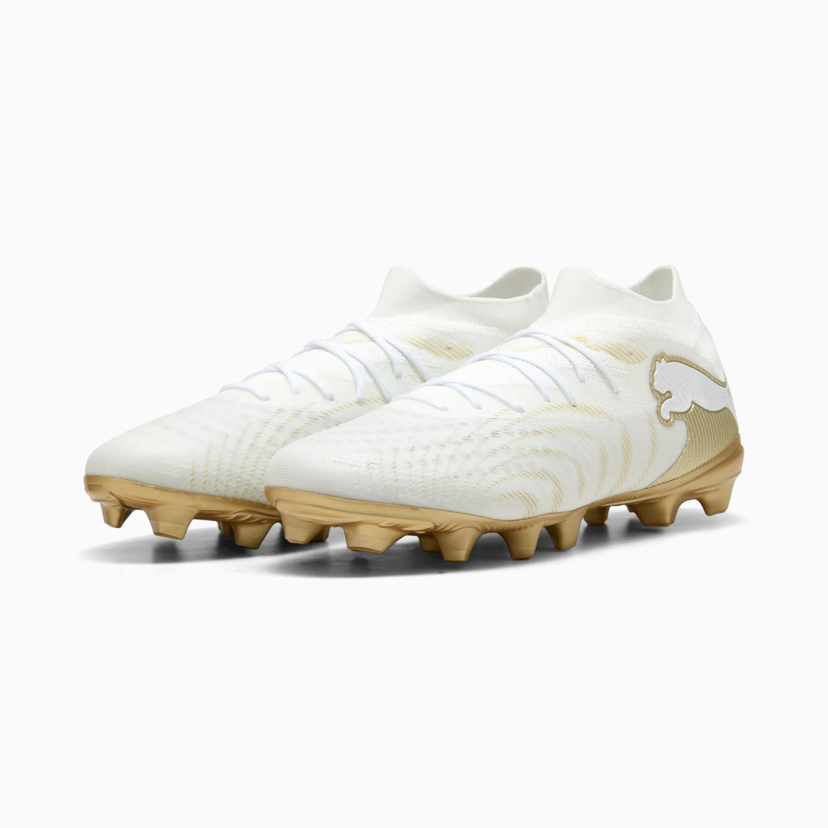 PUMA White-Metallic Gold-PUMA Black
