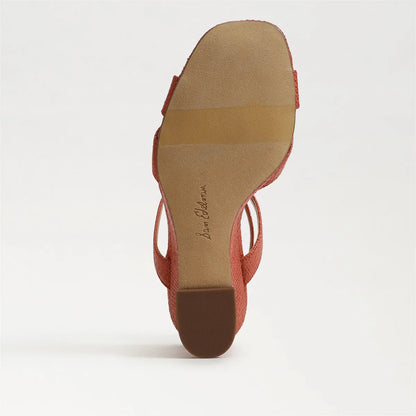 Coral Clay Faux Raffia