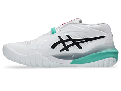 White/Aurora Green