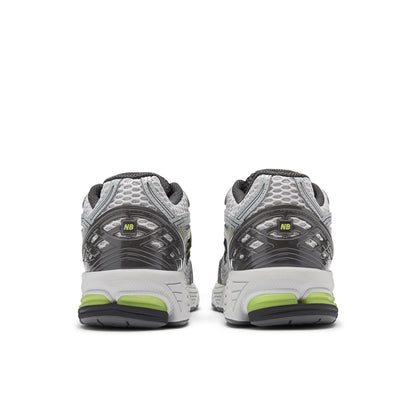 Black Metallic With Alkaline Green