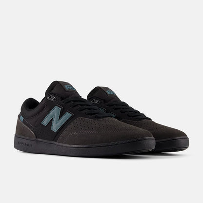 Black Cement With New Spruce