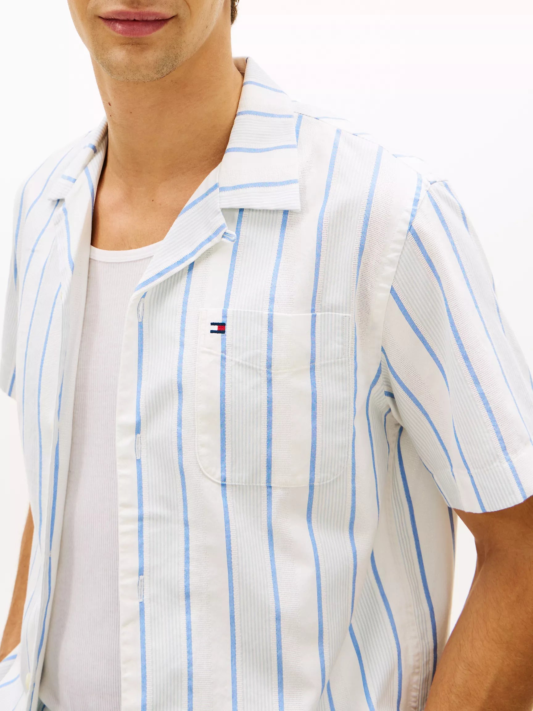 Blue Spell/White Stripe