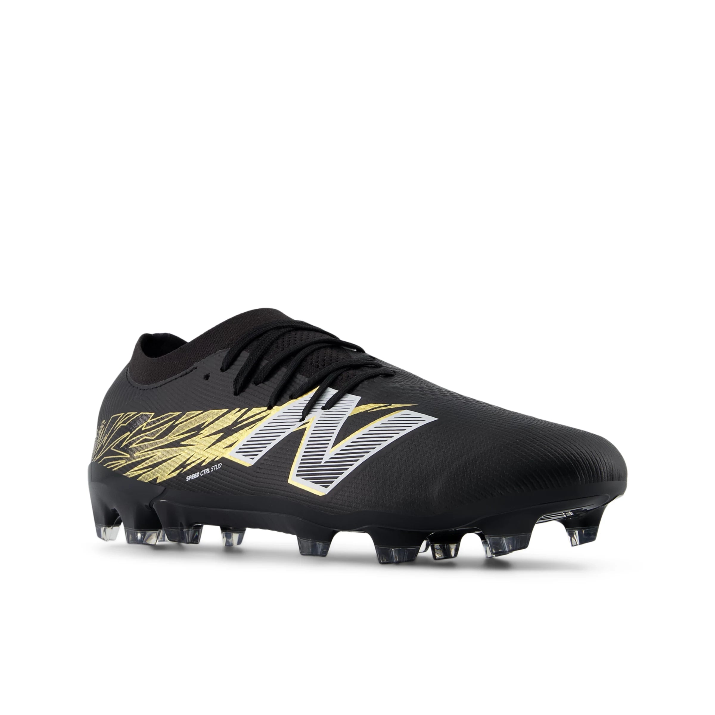 Black With Metallic Gold And Metallic Silver