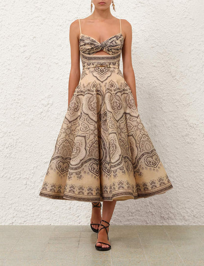 Cream Perla Paisley