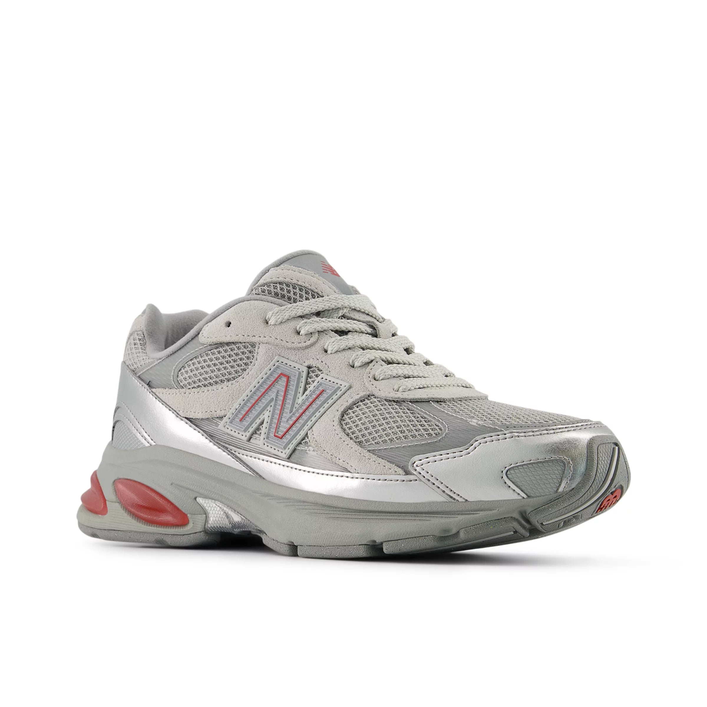 Silver Metallic With Team Red And Concrete