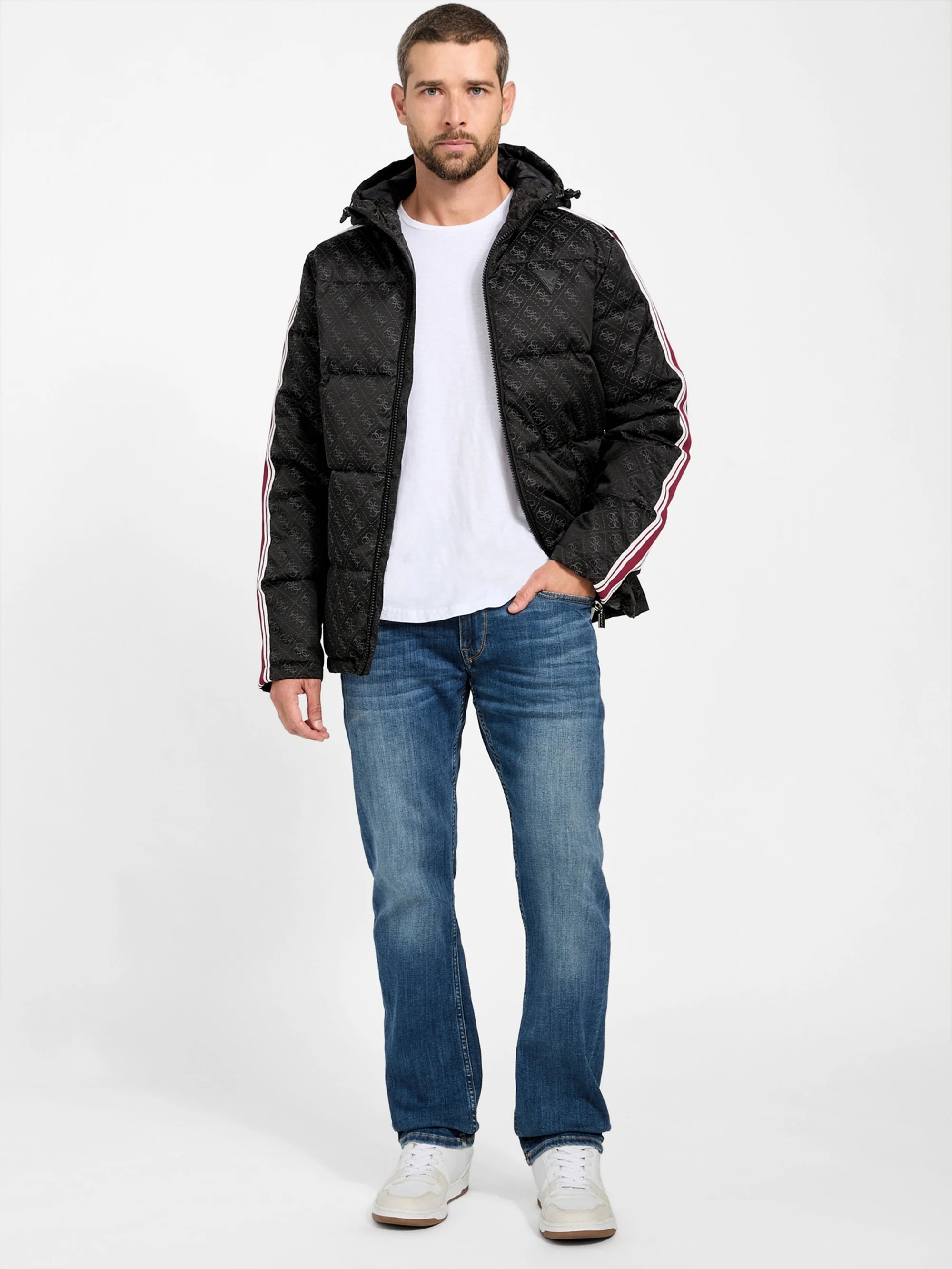 4G Mid Jacquard Jet Black