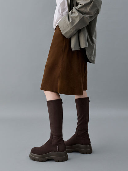 Dark Brown Textured