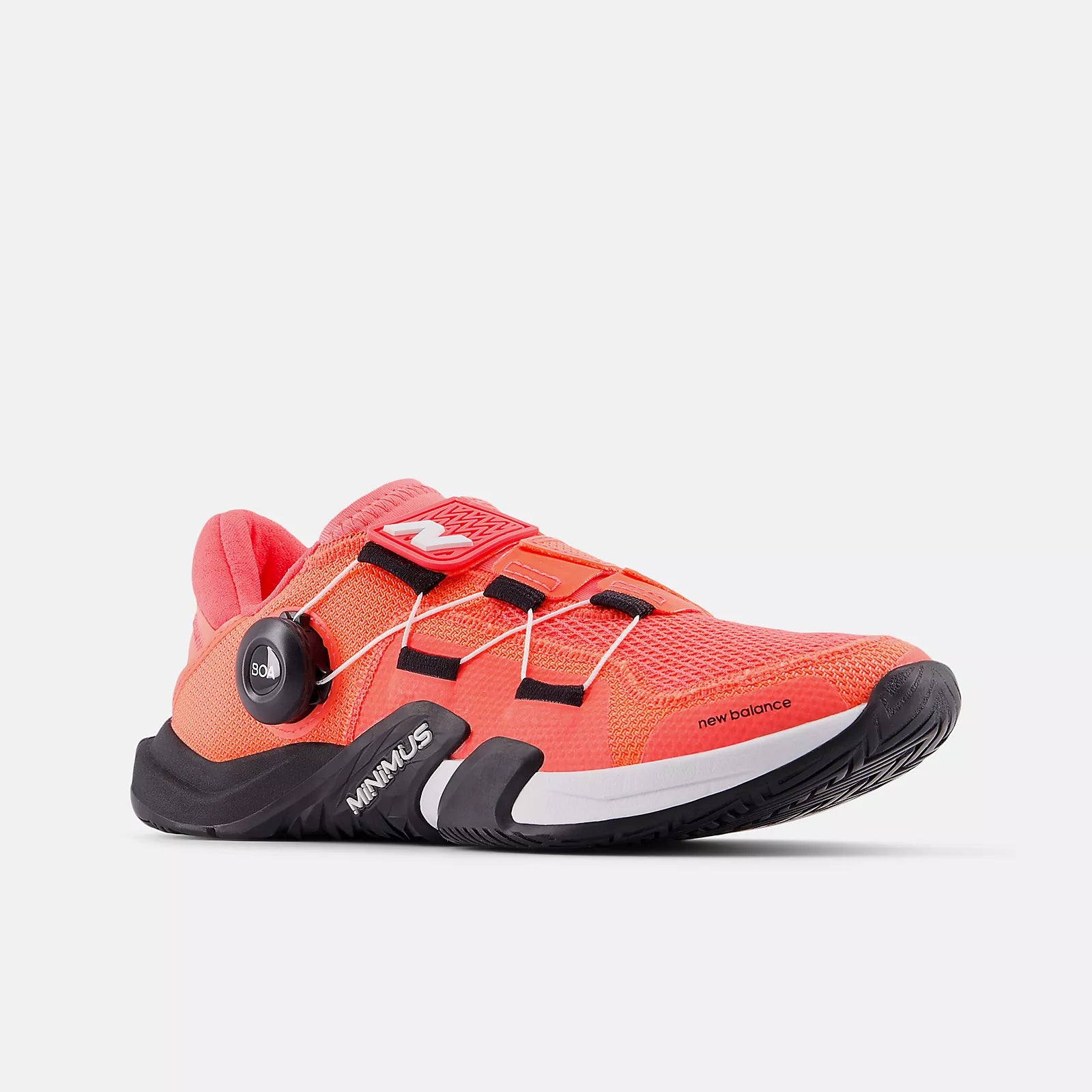 Urgent Red With Black And White