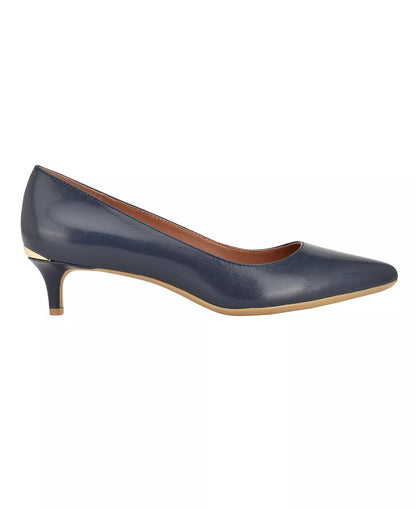 Navy Leather