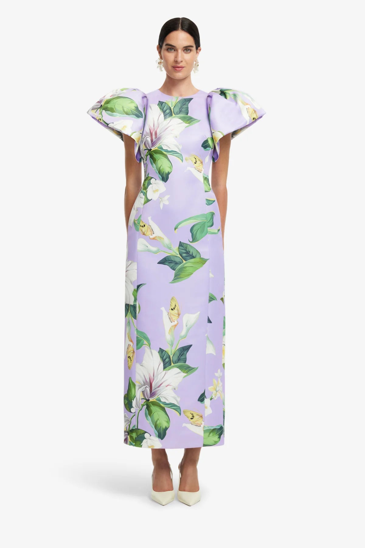 Lily Blossom Print in Lilac