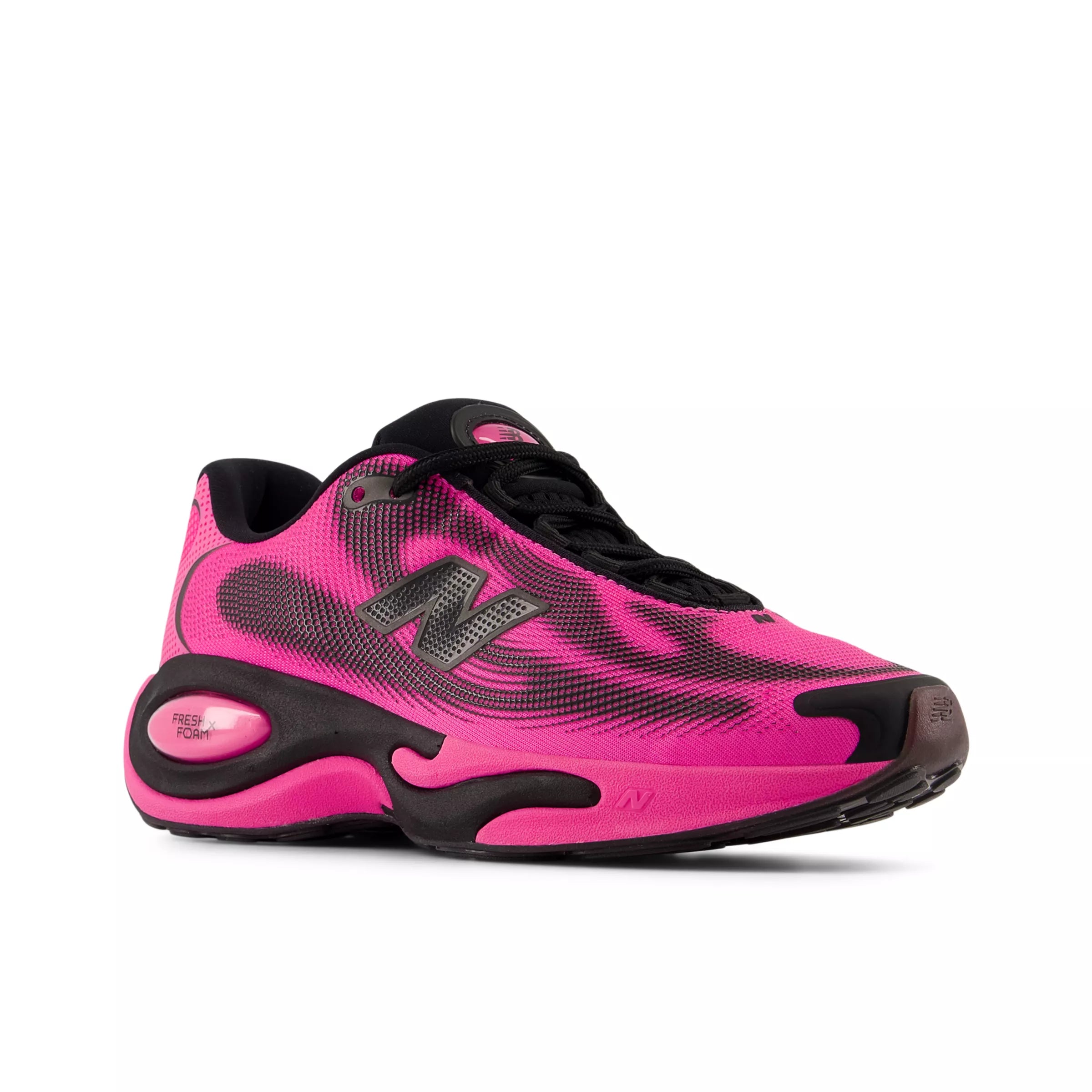 Pink Heat With Black And Black Metallic