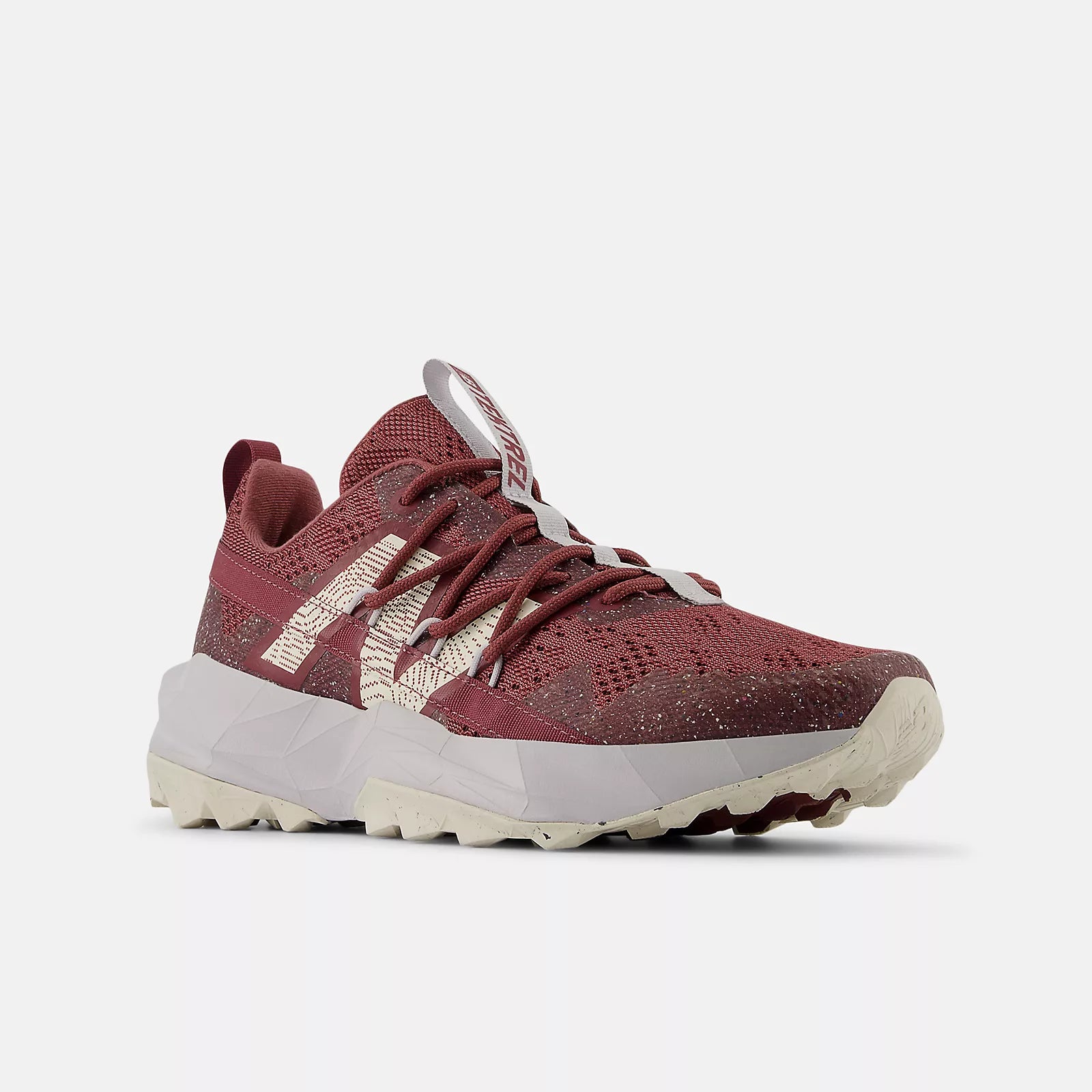 Washed Burgundy With Monarch Burgundy And Pearl Grey