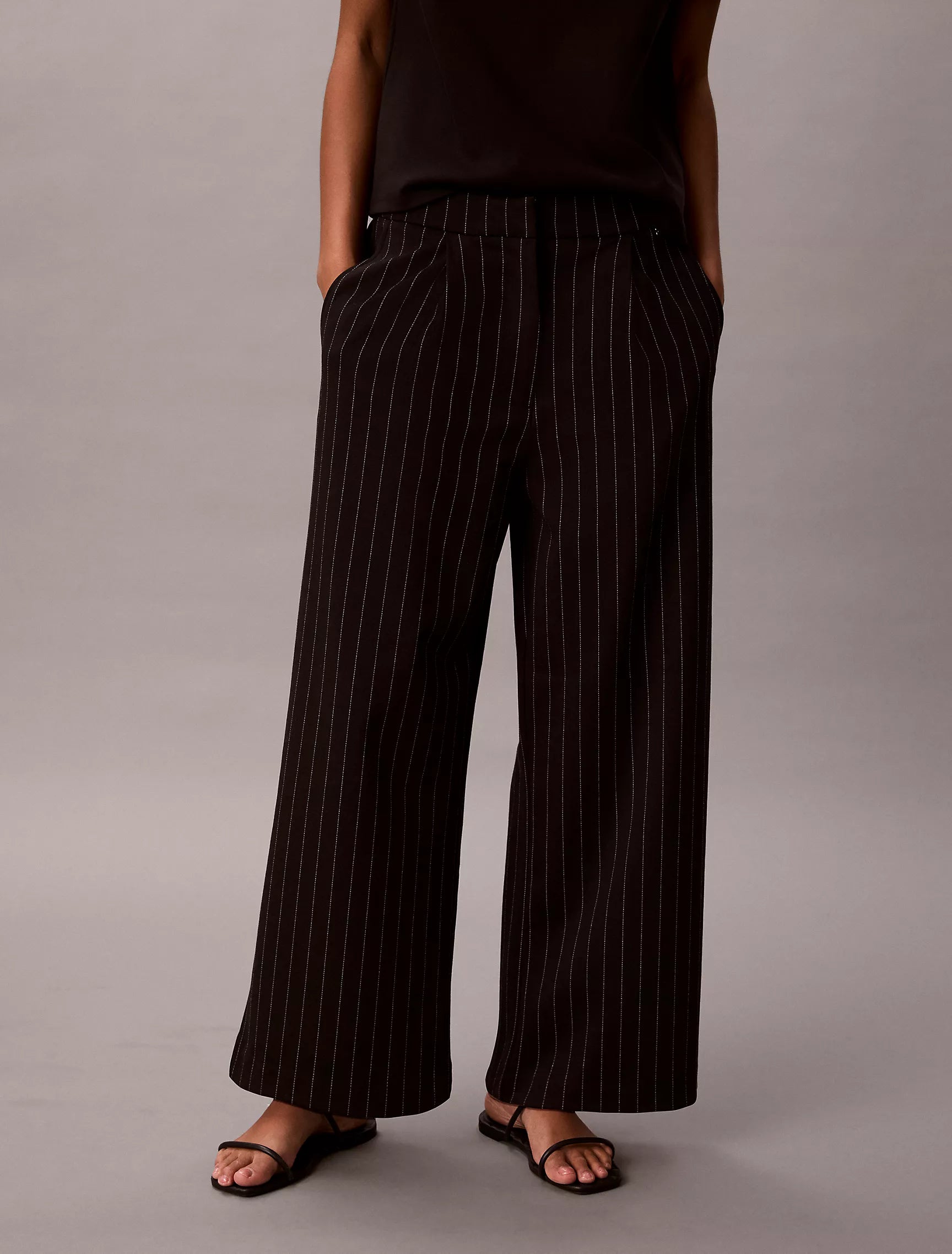 Black Pinstripe