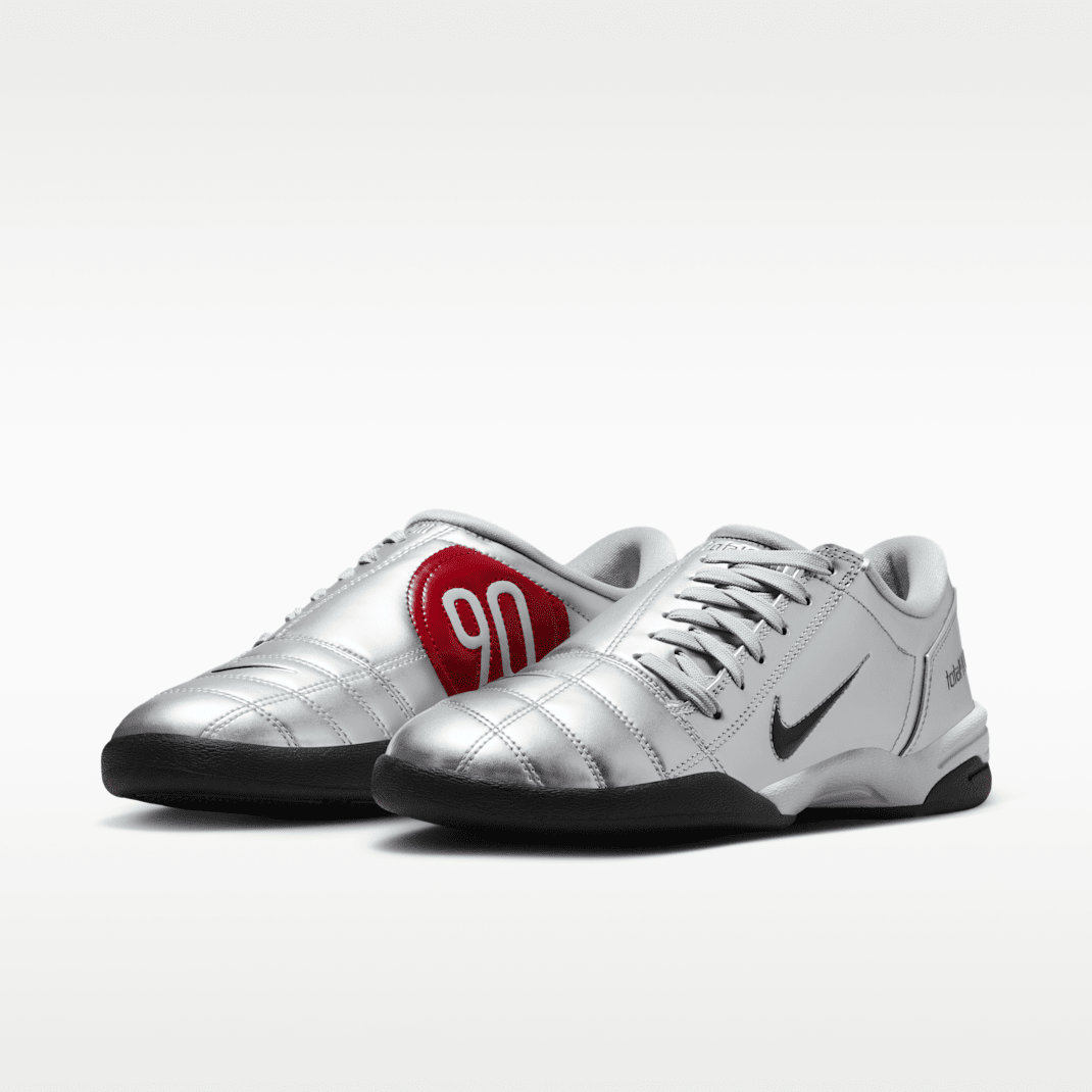 Metallic Silver/University Red/White/Black