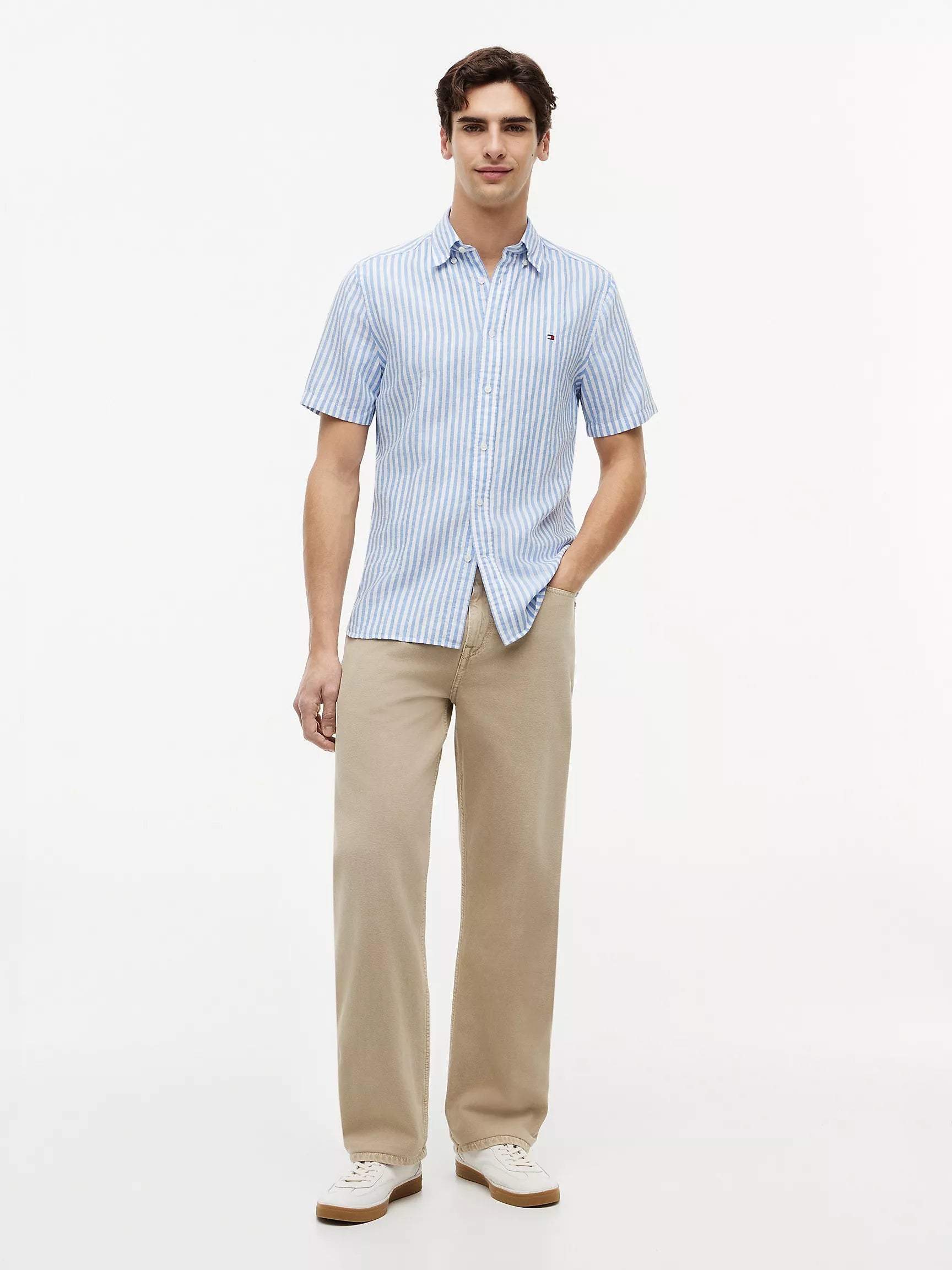 Blue Spell/White Stripe
