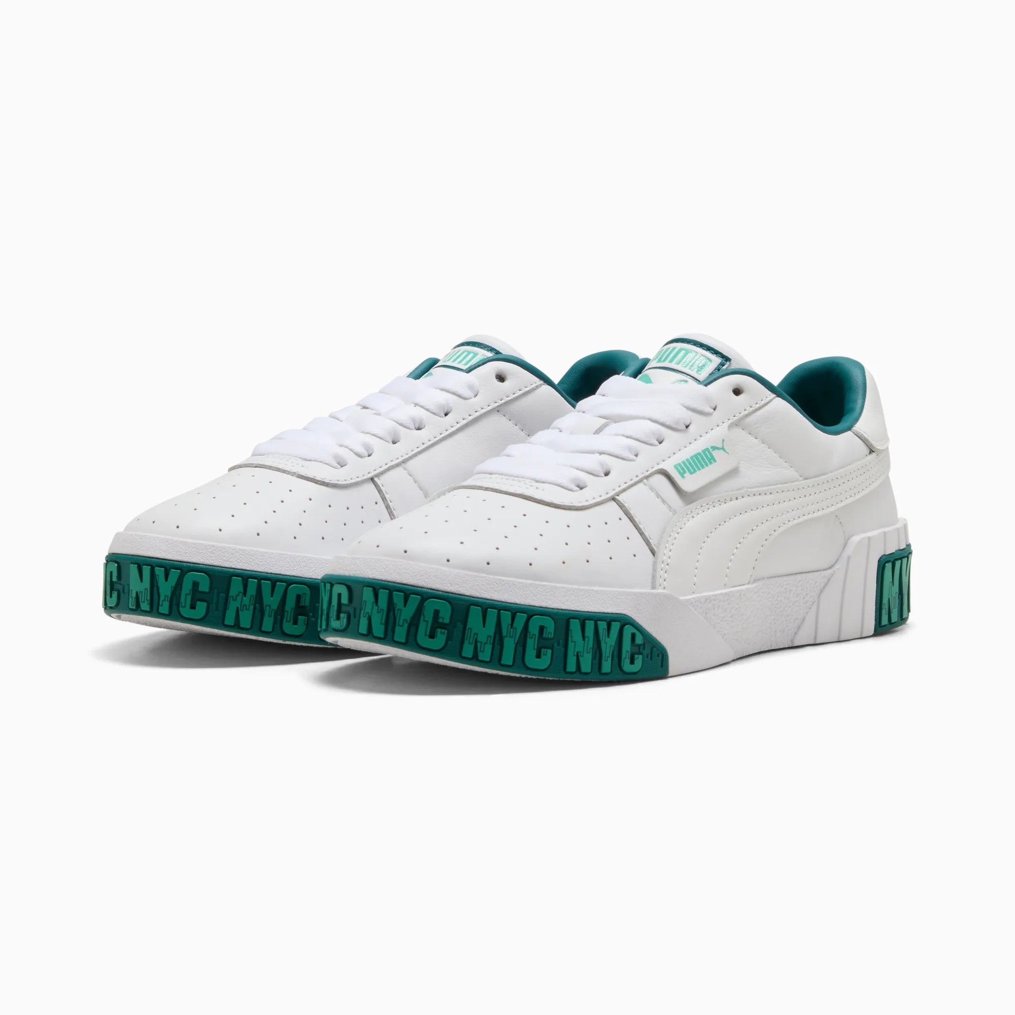 PUMA White-Emerald Ice-Vibrant Green