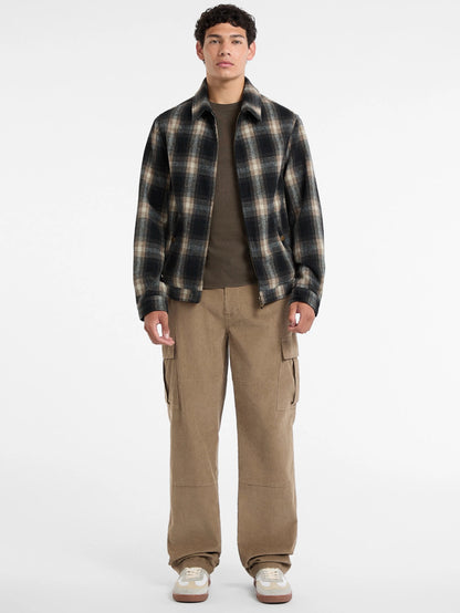 Dark Luxe Brown Check