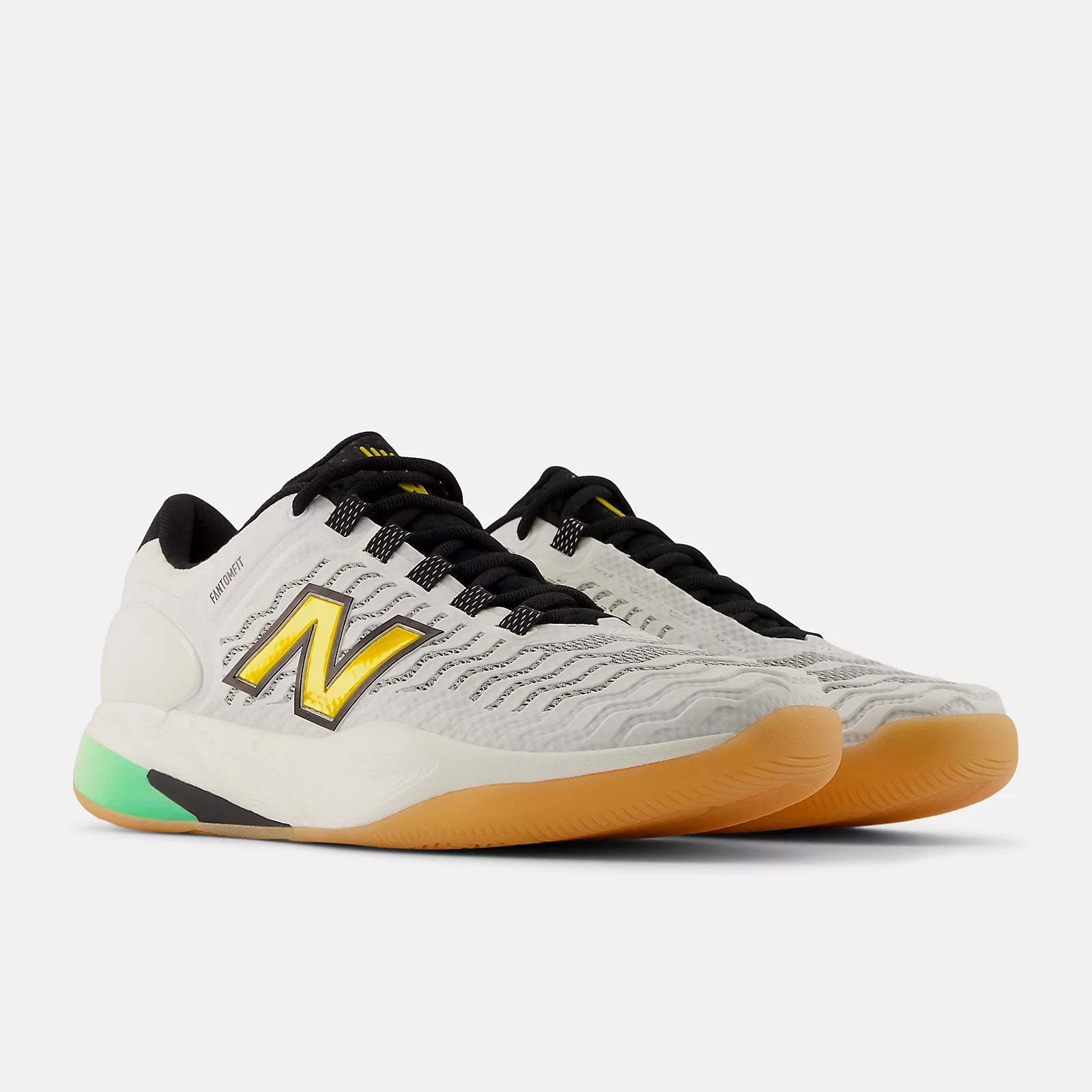 White With Black And Metallic Gold