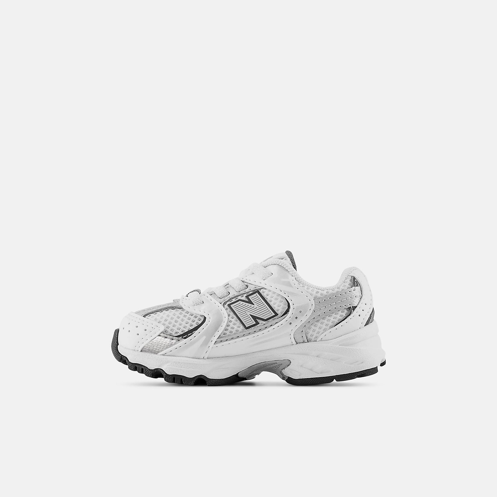 White With Silver Metallic And Silver Metallic