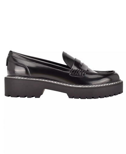Black Faux Leather