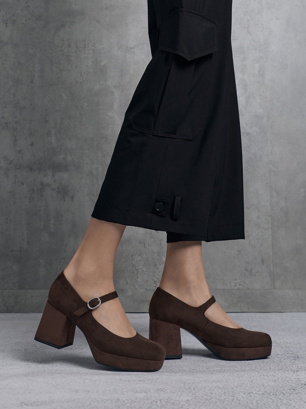 Dark Brown Textured