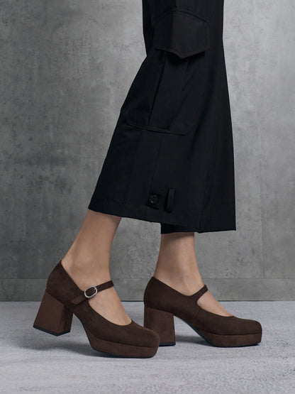 Dark Brown Textured